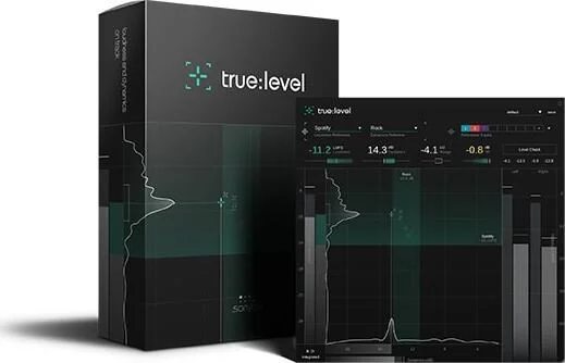 Sonible true:level (Download)<br>true:level is a versatile loudness, dynamics and true peak metering plug-in that helps in getting a track ready for publishing.
