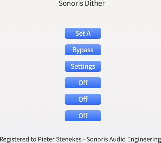 Sonoris Dither	 (Download) <br>