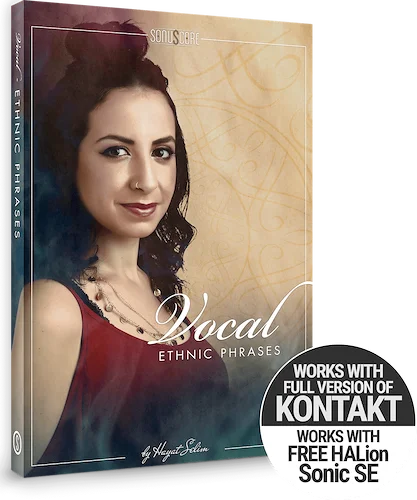 Sonuscore Ethnic Vocal Phrases (Download)<br>Ethnic vocal phrases by Hayat Selim. Powerful and emotional vocal phrases.