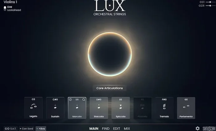 Sonuscore LUX Orchestral Strings	 (Download) <br>
