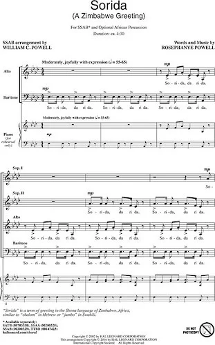 Sorida - (A Zimbabwe Greeting)