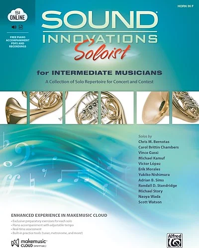 Sound Innovations Soloist for Intermediate Musicians<br>A Collection of Solo Repertoire for Concert and Contest