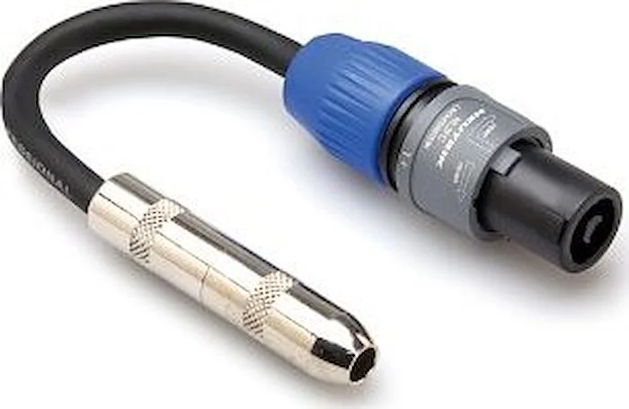 SPEAKER ADAPTOR 1/4" TS - SPEAKON 6IN