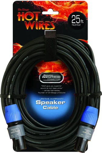 Speakon® Cable w/ Neutrik® Connectors (25', NL2-NL2)</aps103></aps103>