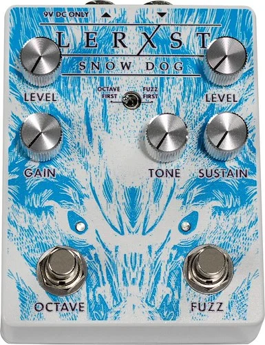 Special Edition Lerxst Snow Dog Pedal<br>