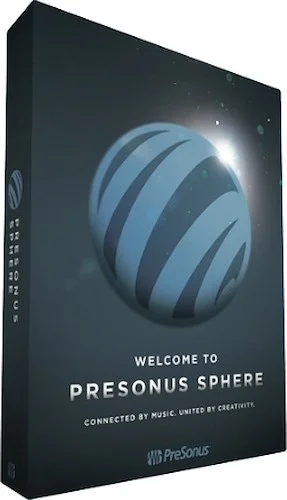 Sphere - PreSonus Software Membership
Annual Edition Download Card
