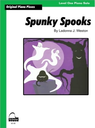 Spunky Spooks: Schaum Level 1 Sheet