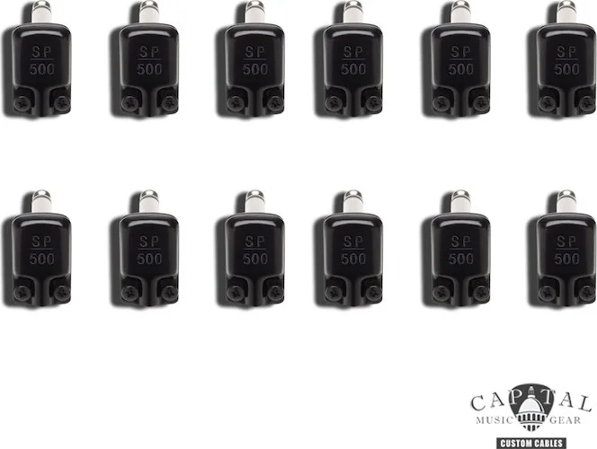 Square Plugs SP500BK Kit (10 Units)