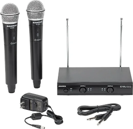 Stage 200 - Group C - Dual-Channel Handheld VHF Wireless System
2 Q6 Dynamic Mics