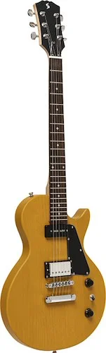 Standard Series, electric guitar with solid Mahogany body flat top