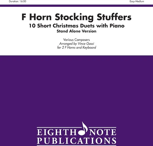 Stocking Stuffers (stand alone version): 10 Short Christmas Duets with Piano