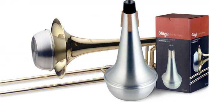 Straight mute for trombone Image