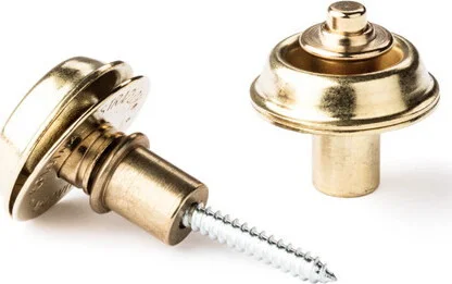 STRAPLOK® STRAP RETAINERS FLUSH MOUNT - BRASS