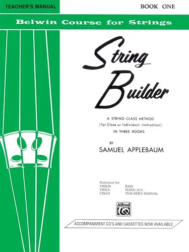 String Builder, Book One: A String Class Method (for Class or Individual Instruction)