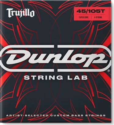 STRING LAB SERIES ROBERT TRUJILLO STAINLESS STEEL TAPERED BASS STRINGS 45-105