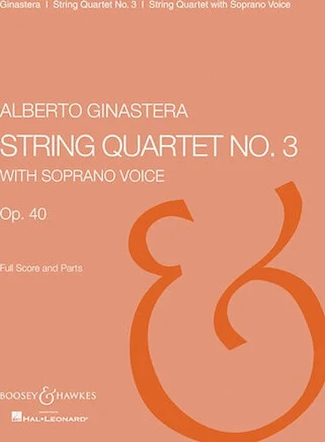 String Quartet No. 3, Op. 40 - with Soprano Voice