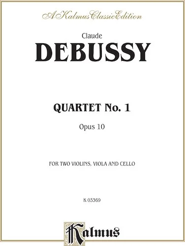 String Quartet, Opus 10: For Two Violins, Viola and Cello