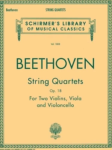 String Quartets, Op. 18