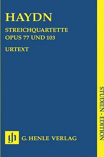 String Quartets - Volume XI Op. 77 and Op. 103