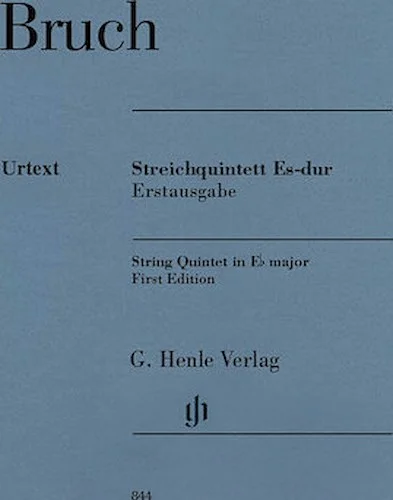 String Quintet in E-flat Major - First Edition