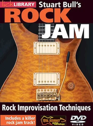 Stuart Bull's Rock Jam - Volume 1 - Rock Improvisation Techniques