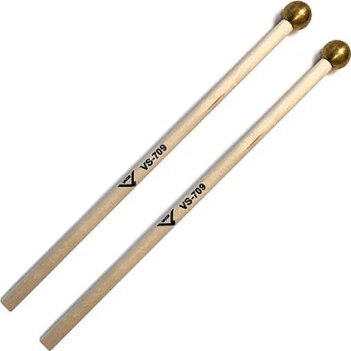 Student Bell/Crotale Mallets - Set of Birch Mallets with Brass Heads