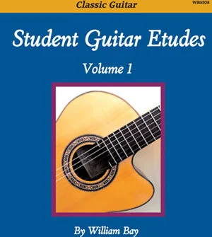 Student Guitar Etudes Volume 1