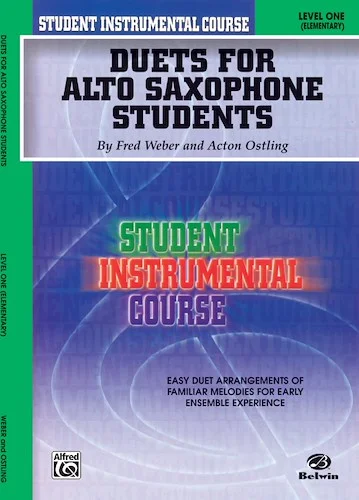 Student Instrumental Course: Duets for Alto Saxophone Students, Level I