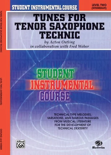 Student Instrumental Course: Tunes for Tenor Saxophone Technic, Level II
