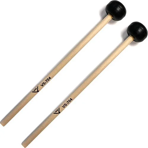 Student Xylophone Mallets - Set of Medium Light Birch Mallets with Rubber Heads