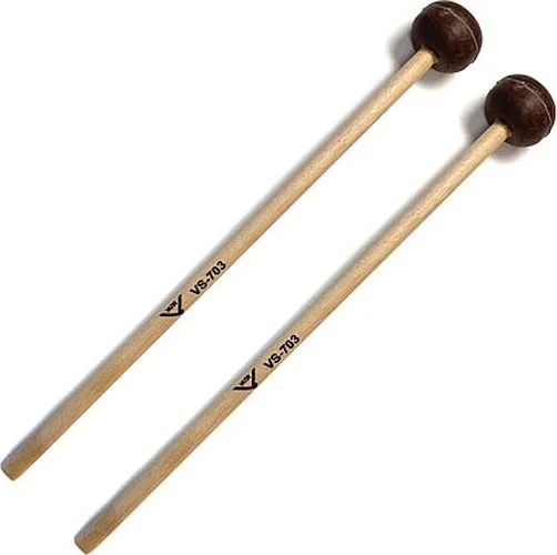 Student Xylophone Mallets - Set of Medium Soft Birch Mallets with Rubber Heads