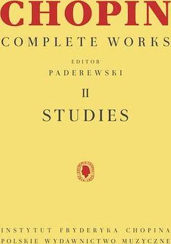 Studies - Chopin Complete Works Vol. II