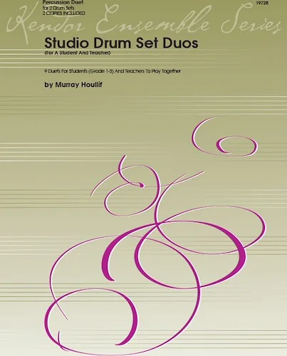 Studio Drum Set Duos (For A Student And Teacher) - (For A Student And Teacher)