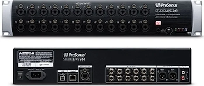 StudioLive 24R Rack Mixer - 26-Input, 32-Channel Series III Stage Box and Rack Mixer