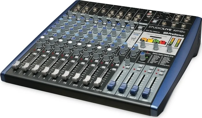 StudioLive AR12c - 12-Channel USB-C(TM) Compatible Audio Interface/Analog Mixer/Stereo SD Recorder