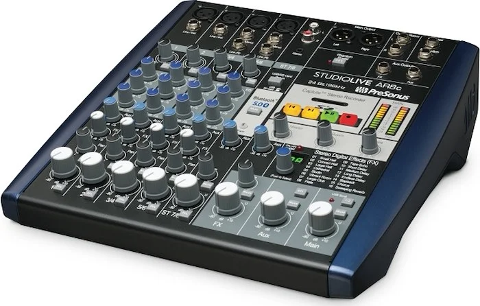 StudioLive AR8c - 8-Channel USB-C(TM) Compatible Audio Interface/Analog Mixer/Stereo SD Recorder