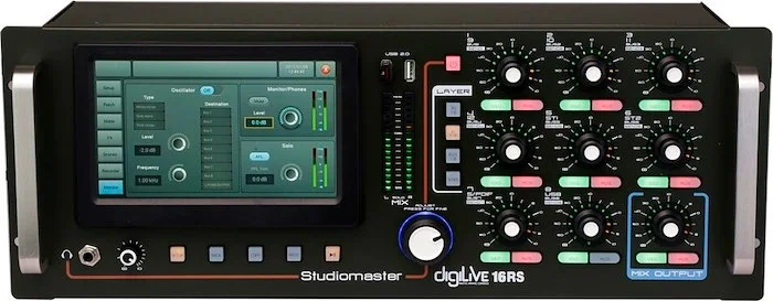 StudioMaster DigiLive 16RS - Rack mount DIGITAL CONSOLE