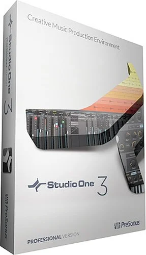 StudioOne  Professional 3 - Retail Edition with Codes and USB Drive