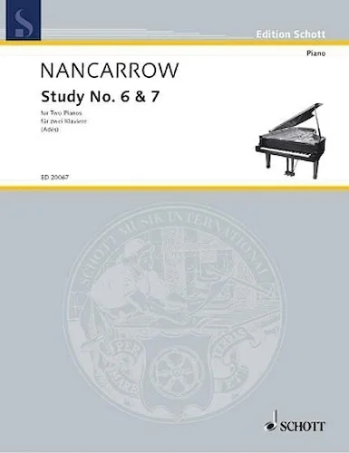 Study No. 6 & 7 - Transcribed for Two Pianos by Thomas Ades