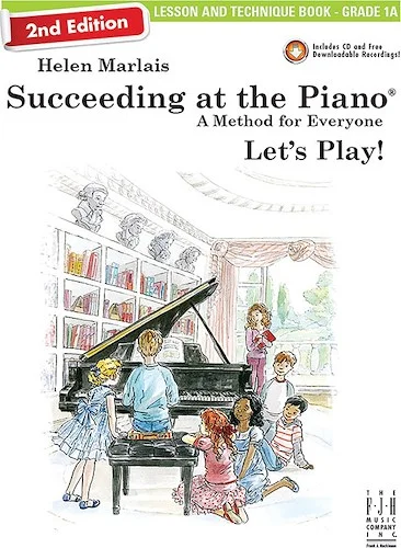 Succeeding at the Piano, Lesson & Technique Book - Grade 1A (2nd Edition)<br>