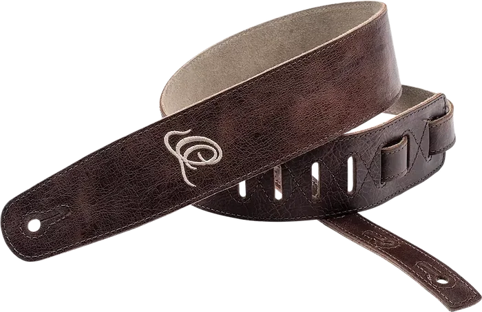 Suede Series 2 3/8" Wide Guitar - Instrument Suede Leather Strap