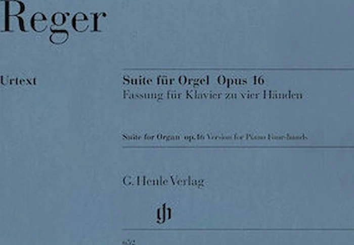 Suite in E minor for Organ Op. 16 - First Edition