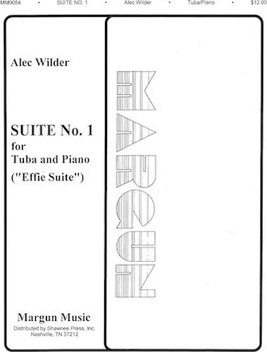 Suite No. 1 for Tuba and Piano ("Effie Suite") - (opt. Percussion)