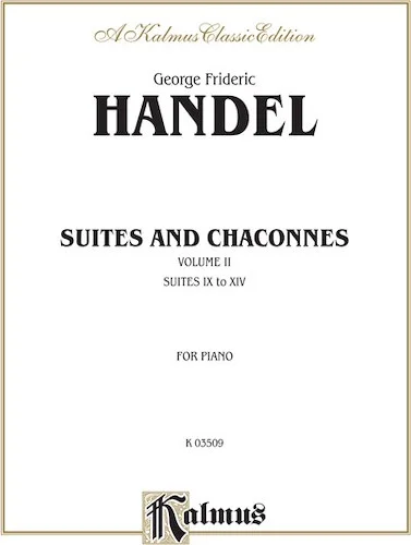 Suites and Chaconnes, Volume II (Suites IX to XVI)