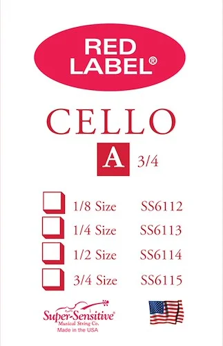 SUPER SEN.CELLO "A" 1/2 ORCH