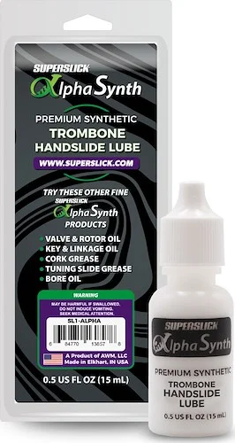 Superslick AlphaSynth Trombone Handslide Lube