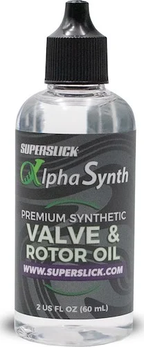 Superslick AlphaSynth Valve & Rotor Oil, Light Viscosity, 2 oz. (60 mL)