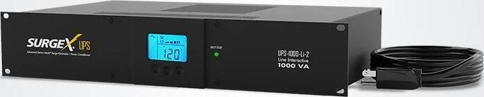SurgeX
UPS-1000-LI-2Line Interactive UPS with Surg