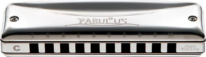 Suzuki F-20J-G Fabulous 10-Hole Diatonic Just Temperament Harmonica Key of G