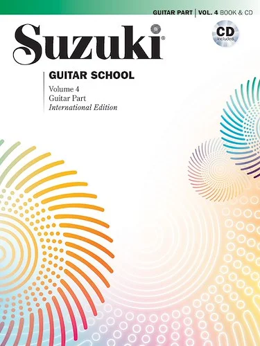 Suzuki Guitar School Guitar Part and CD, Volume 4